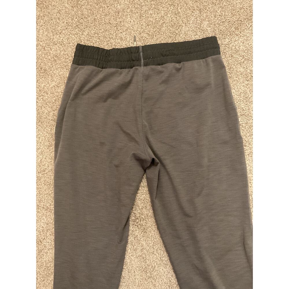 Vuori Lux Rib Performance Jogger Gray Ribbed Athleisure Lounge Pants, Size S - Picture 10 of 10